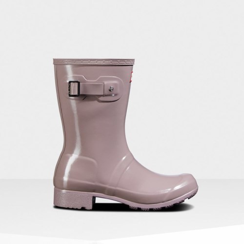Hunter Original Tour Foldable Gloss Short Wellies (U827Z) Ireland